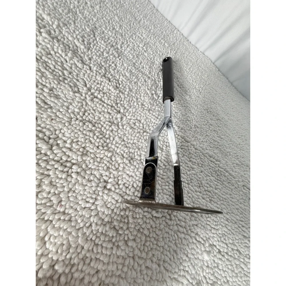 Vintage Potato‎ Masher Metal Black Handle Kitchen Tool Japan